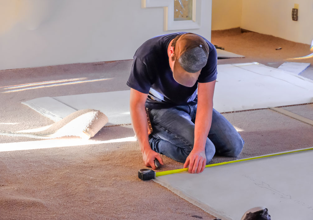 Installing A Carpet
