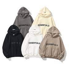 Essentials hoodie and t-shirt